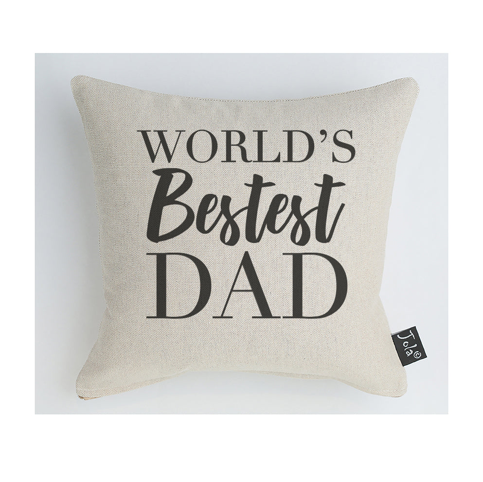 Worlds Bestest Dad Cushion