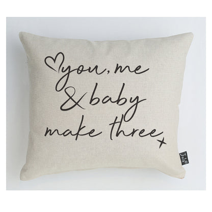 You Me & Baby Cushion