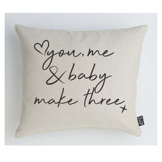 You Me & Baby Cushion