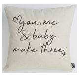 You Me & Baby Cushion
