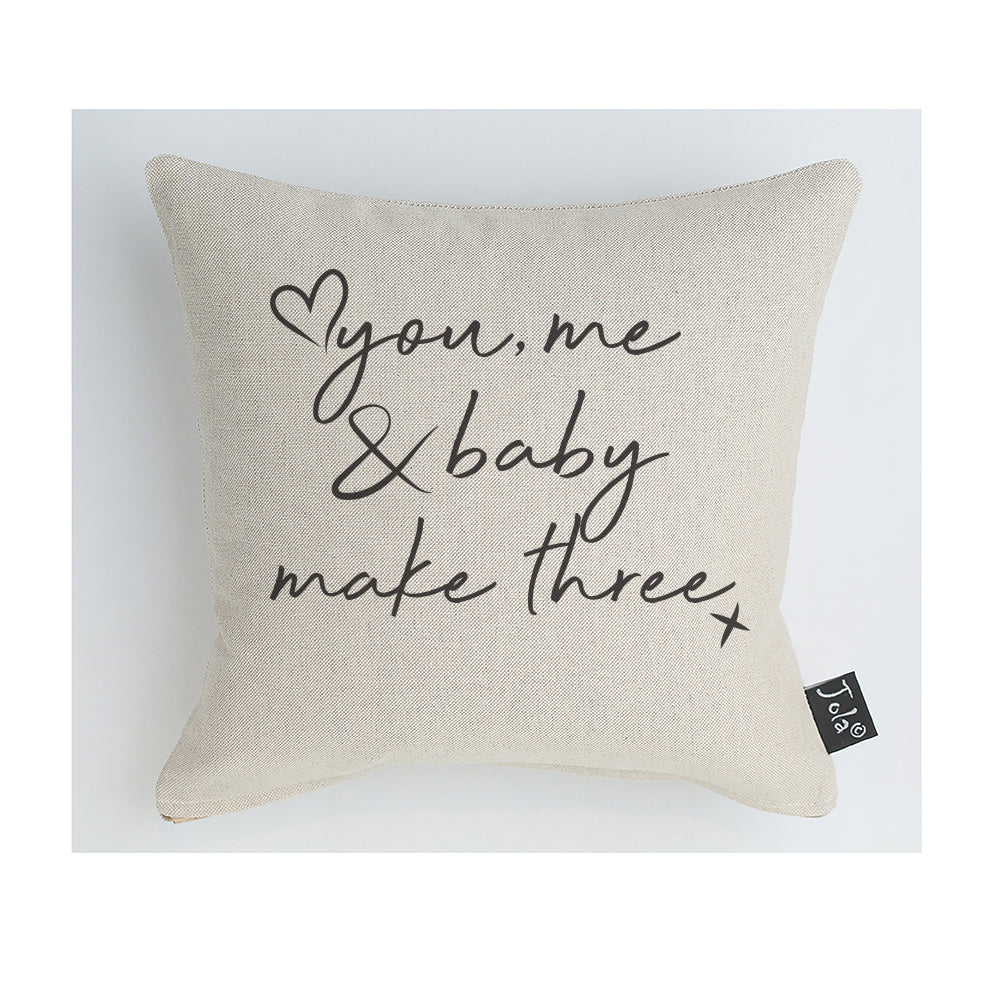 You Me & Baby Cushion