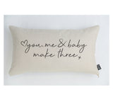 You Me & Baby Cushion