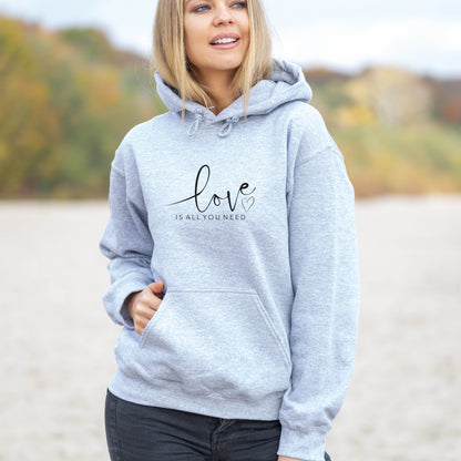 Love is all you need Cotton Original Hoodie