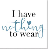 Nothing to Wear square card