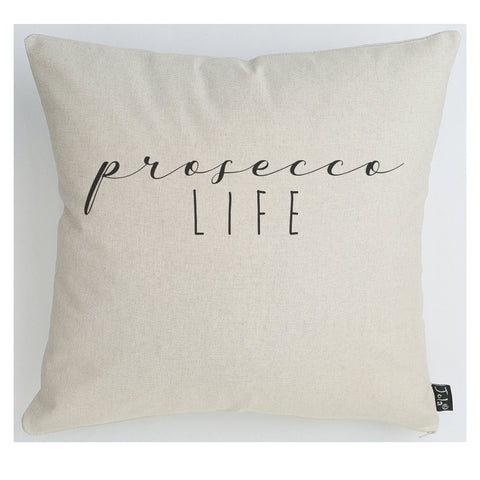 Prosecco life cushion