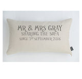 Personalised Sharing The Sofa cushion