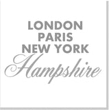Personalised Sparkle City square card